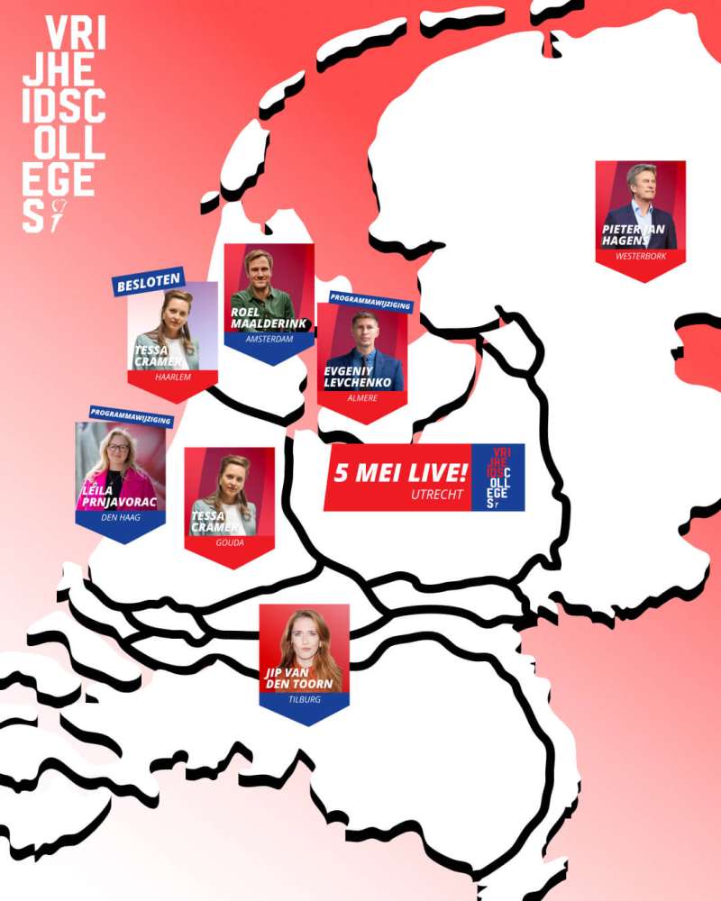 Kies jouw bestemming voor 5 mei